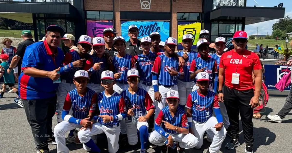 Equipo de Santa Clara en representación de Cuba en Williamsport